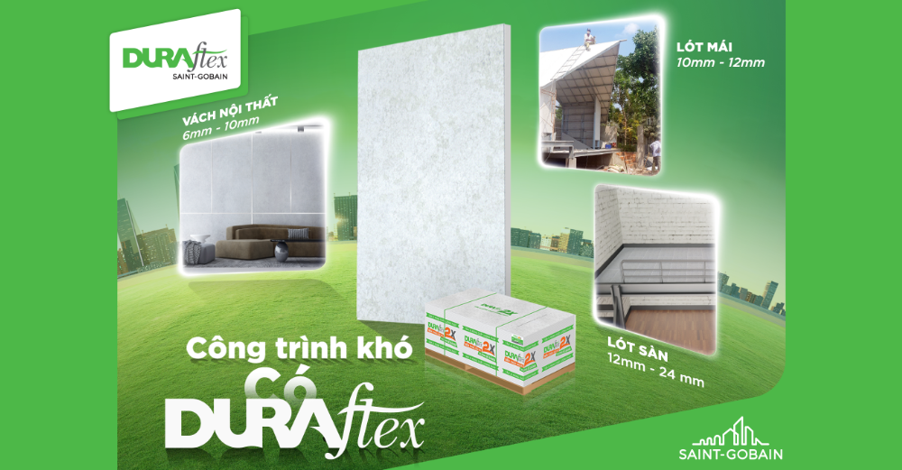 ỨNG DỤNG SÁNG TẠO “CÂN” MỌI CÔNG TRÌNH TỪ DURAFLEX